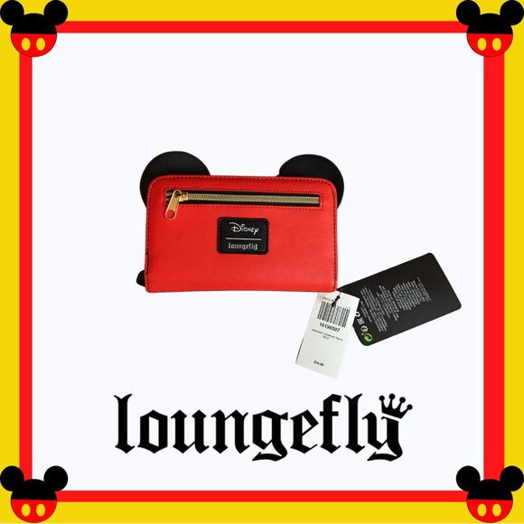 Disney Loungefly Women’s Mickey Mouse Tech Wallet - Picture 2 of 7